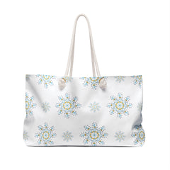 Christmas weekender bag tote