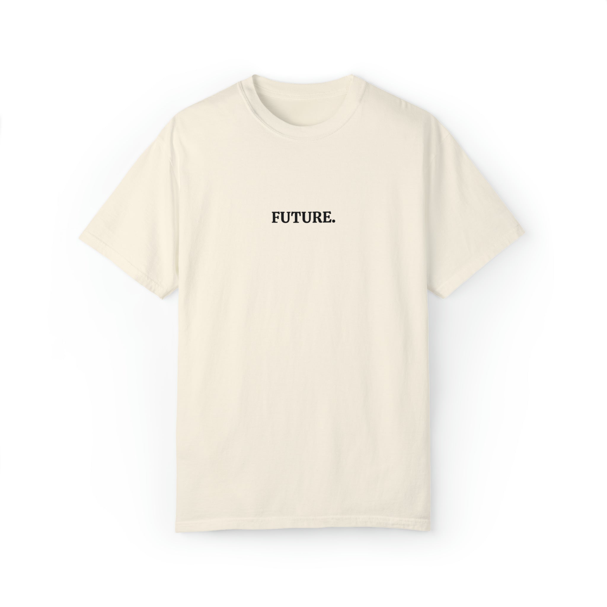 Slogan Garment-Dyed Unisex Tee