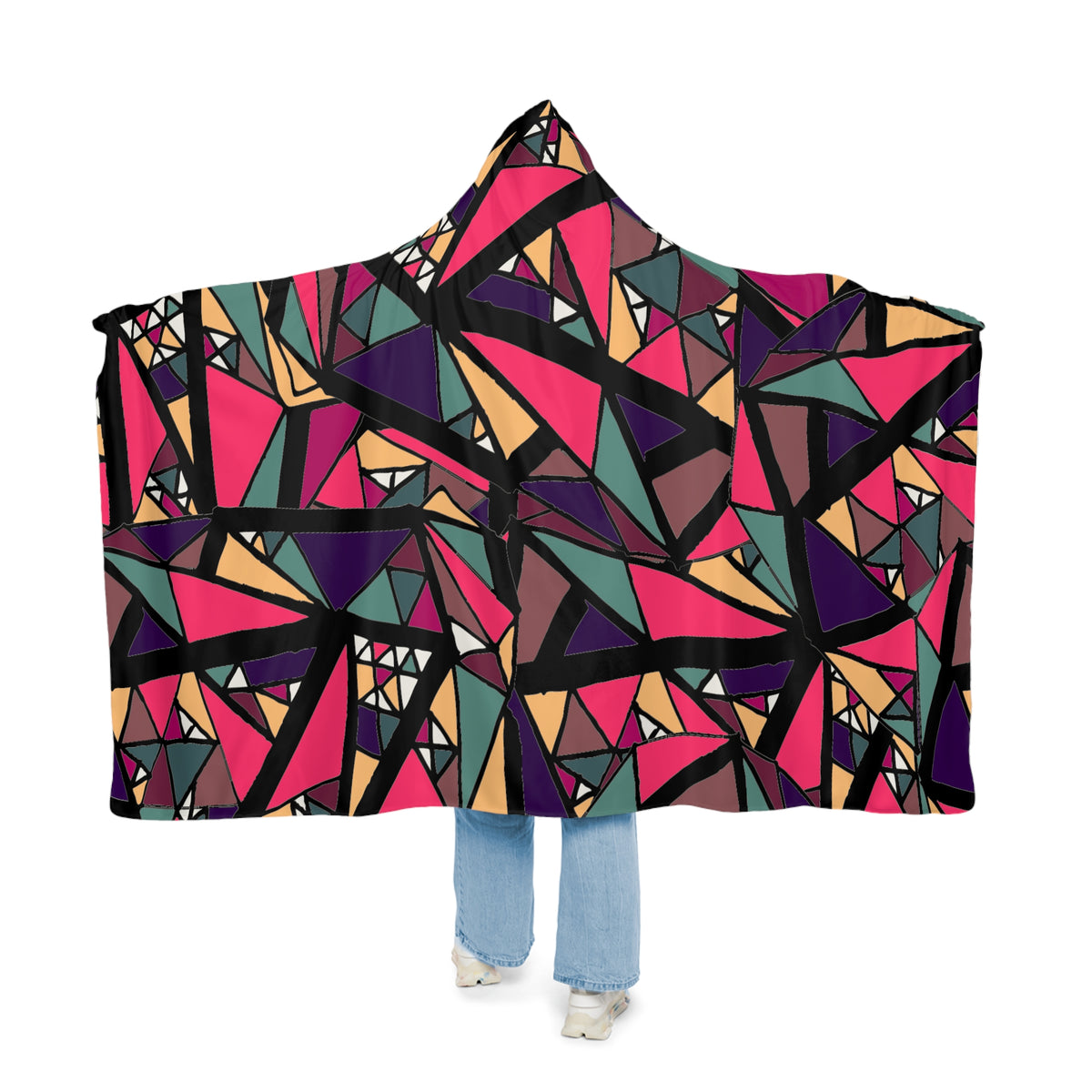 Abstract Pattern Snuggle Blanket