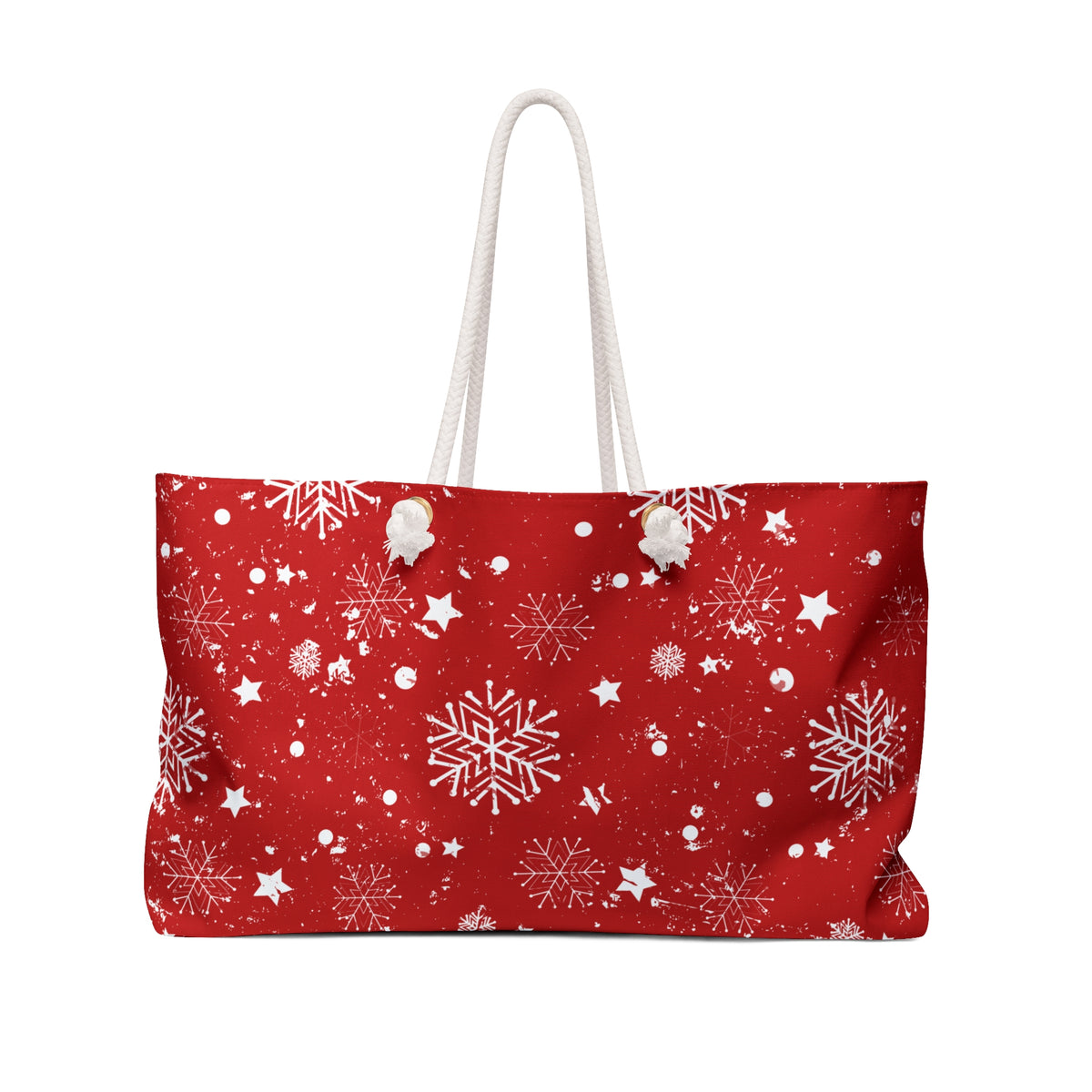 Christmas weekender bag tote