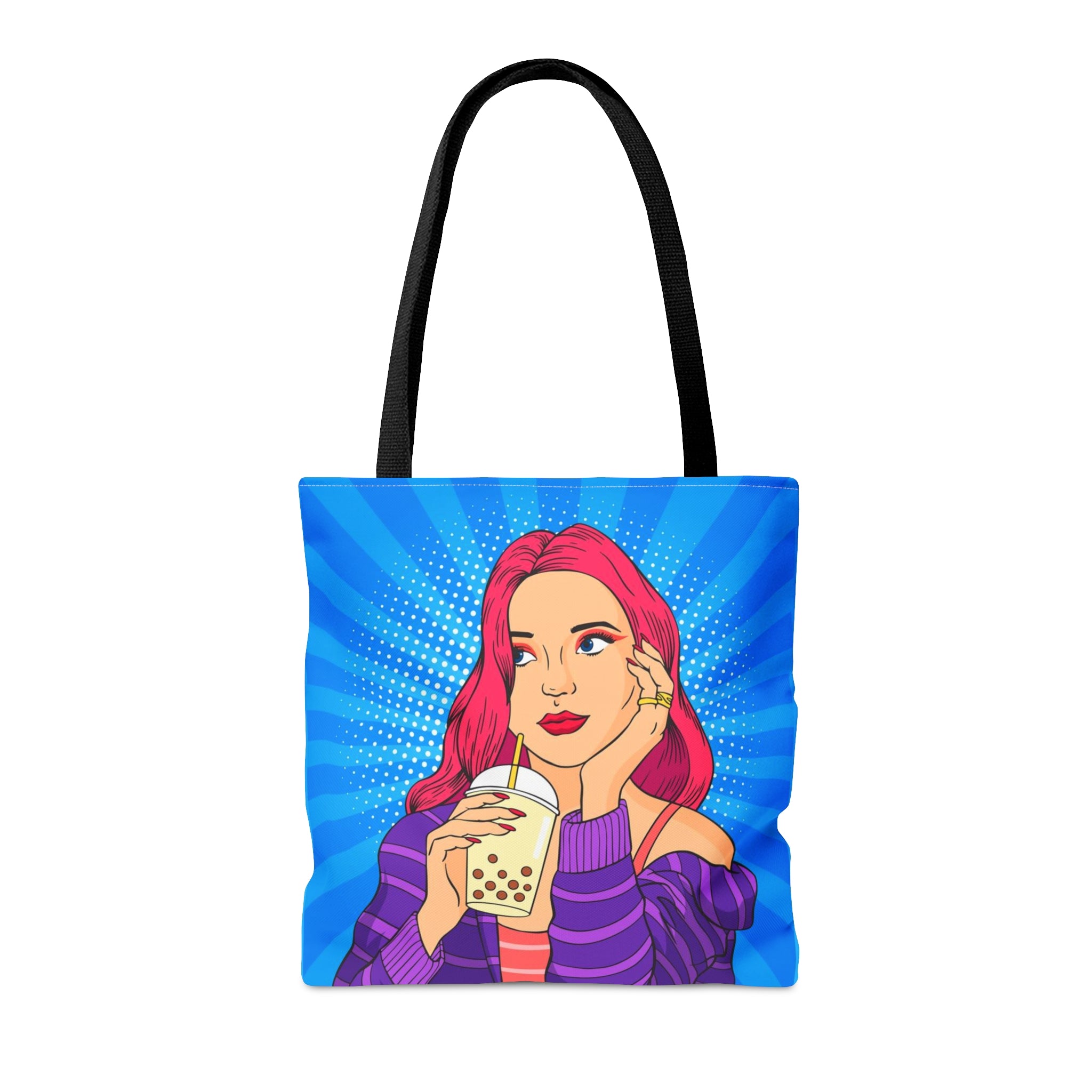 Hand Drawn Pop Art (AOP) Tote Bag
