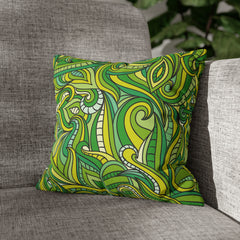 Retro Cushion - Spun Polyester Square Pillow Case