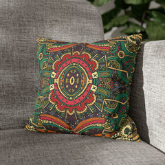 Retro Cushion - Spun Polyester Square Pillow Case