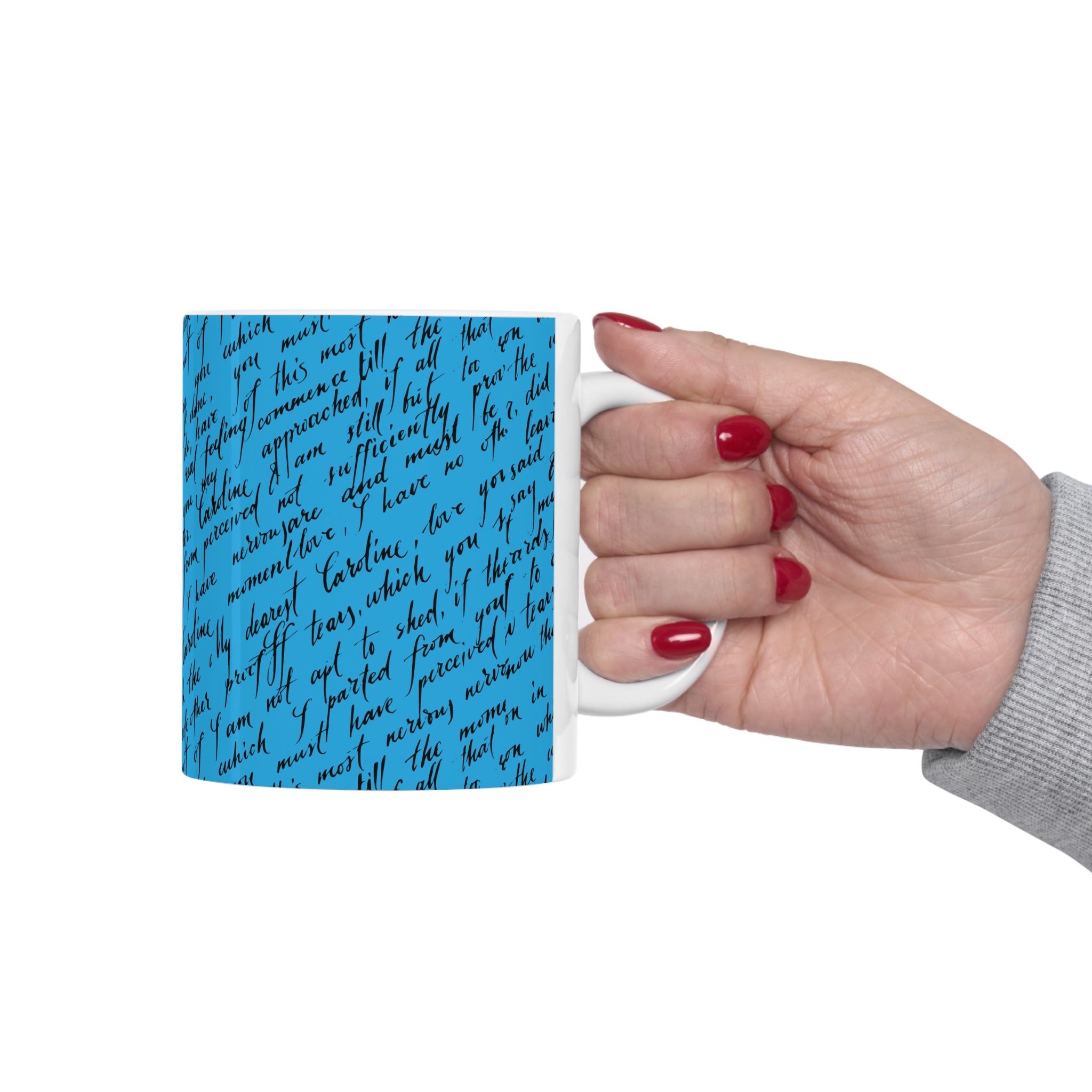 Love Letter Printed Mug - 11 OZ