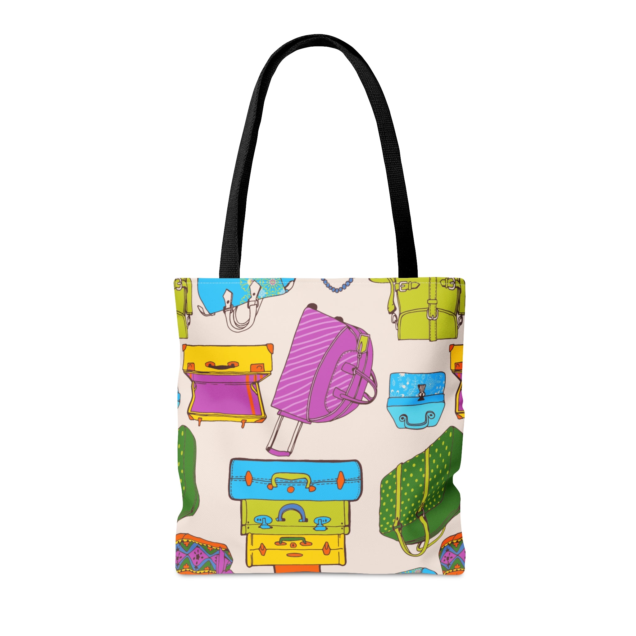 Retro Pattern (AOP) Tote Bag