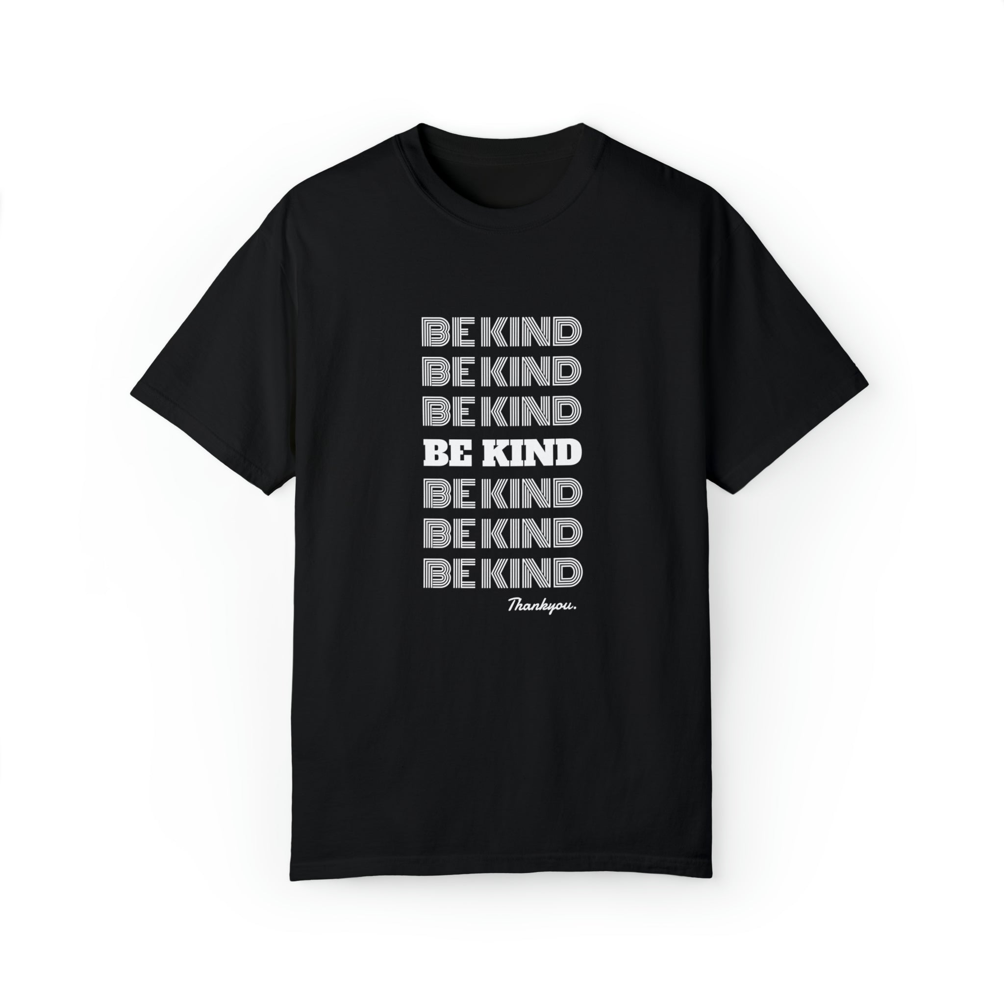 Slogan Garment-Dyed Unisex  T-shirt