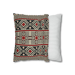 Aztec Pattern Cushion - Spun Polyester Square Pillow Case