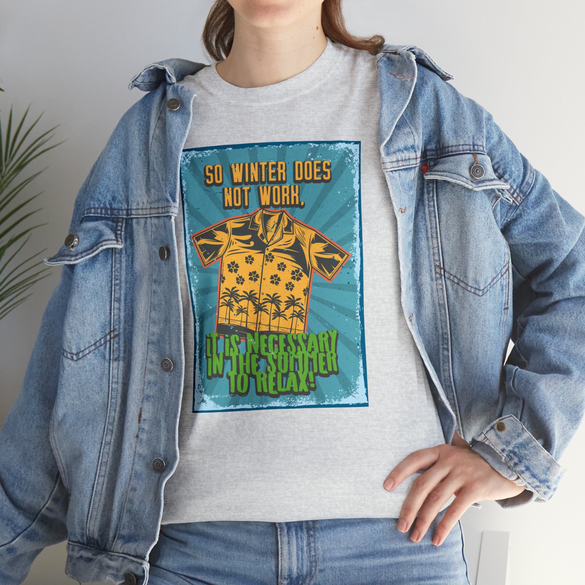 Relaxed Summer (Graphic) - Unisex T-Shirt