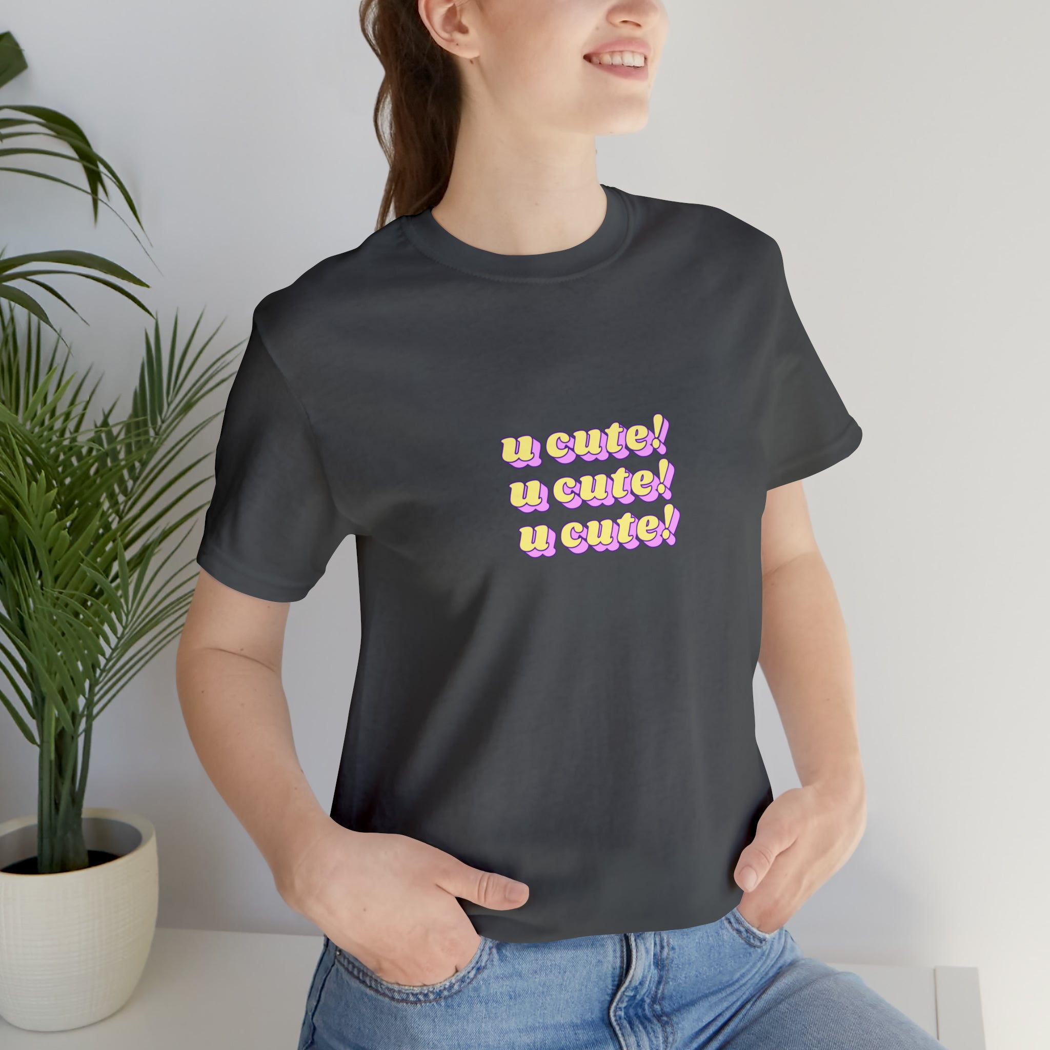 Slogan Jersey Women Tee