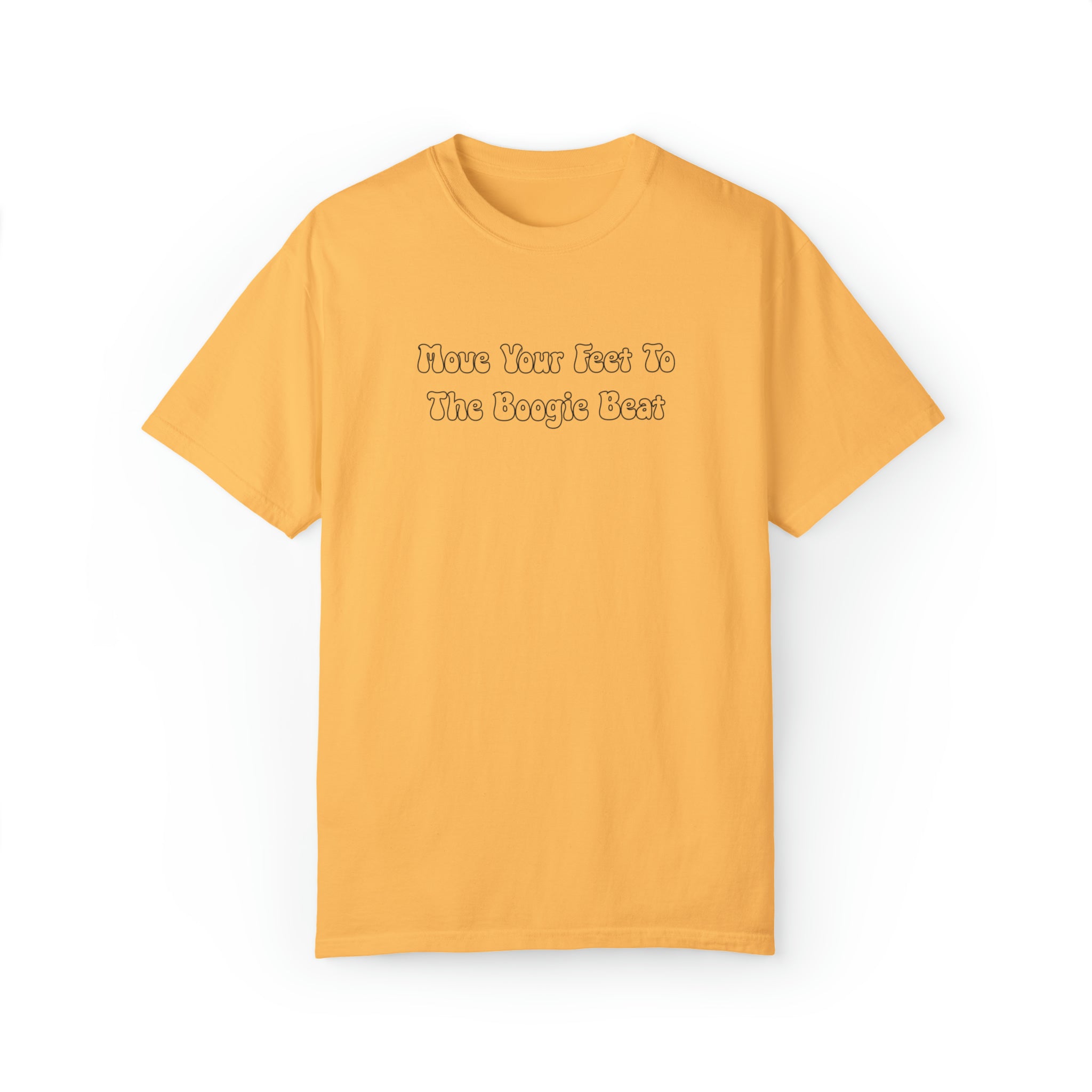 Slogan Garment-Dyed Unisex Tee