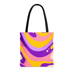 Retro Pattern (AOP) Tote Bag