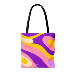 Retro Pattern (AOP) Tote Bag
