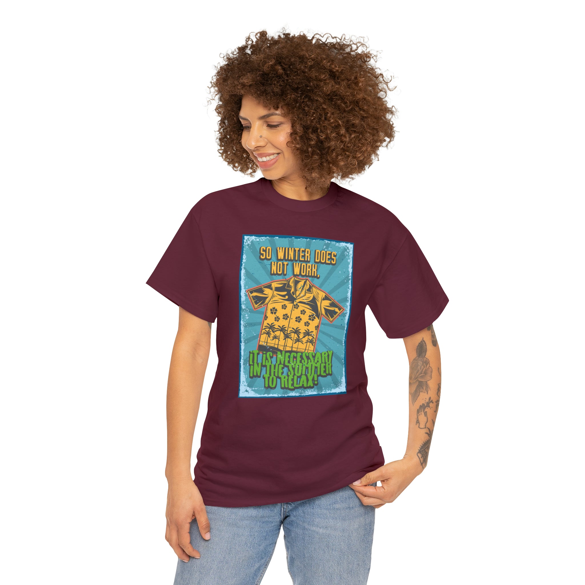 Relaxed Summer (Graphic) - Unisex T-Shirt