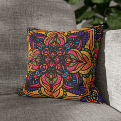 Truck Art Printed Cushion - Spun Polyester Square Pillow Case