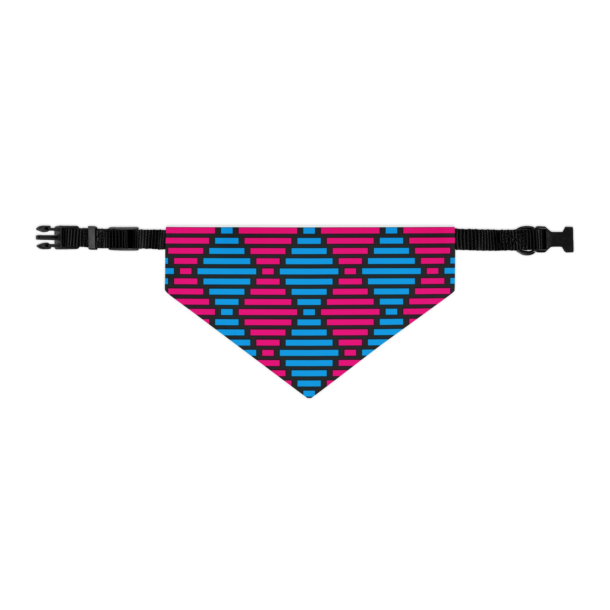 Pet Retro Pattern Bandana Collar