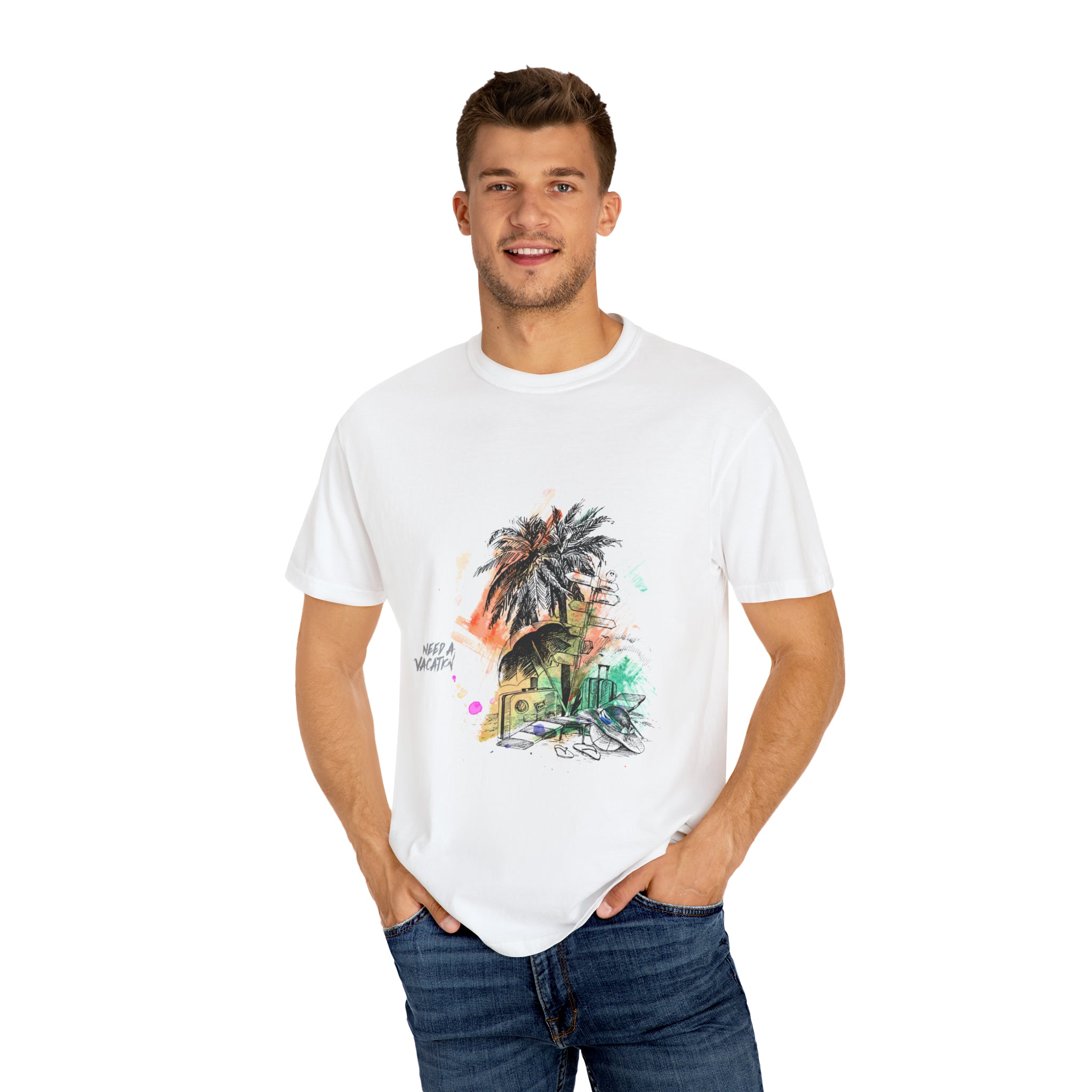 Need A Vacation (Graphic) - Unisex T-Shirt