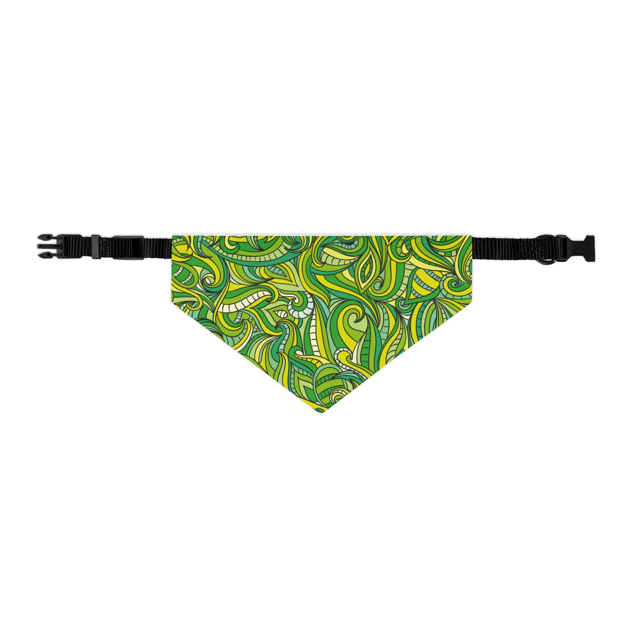 Pet Retro Pattern Bandana Collar