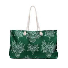 Christmas weekender bag tote