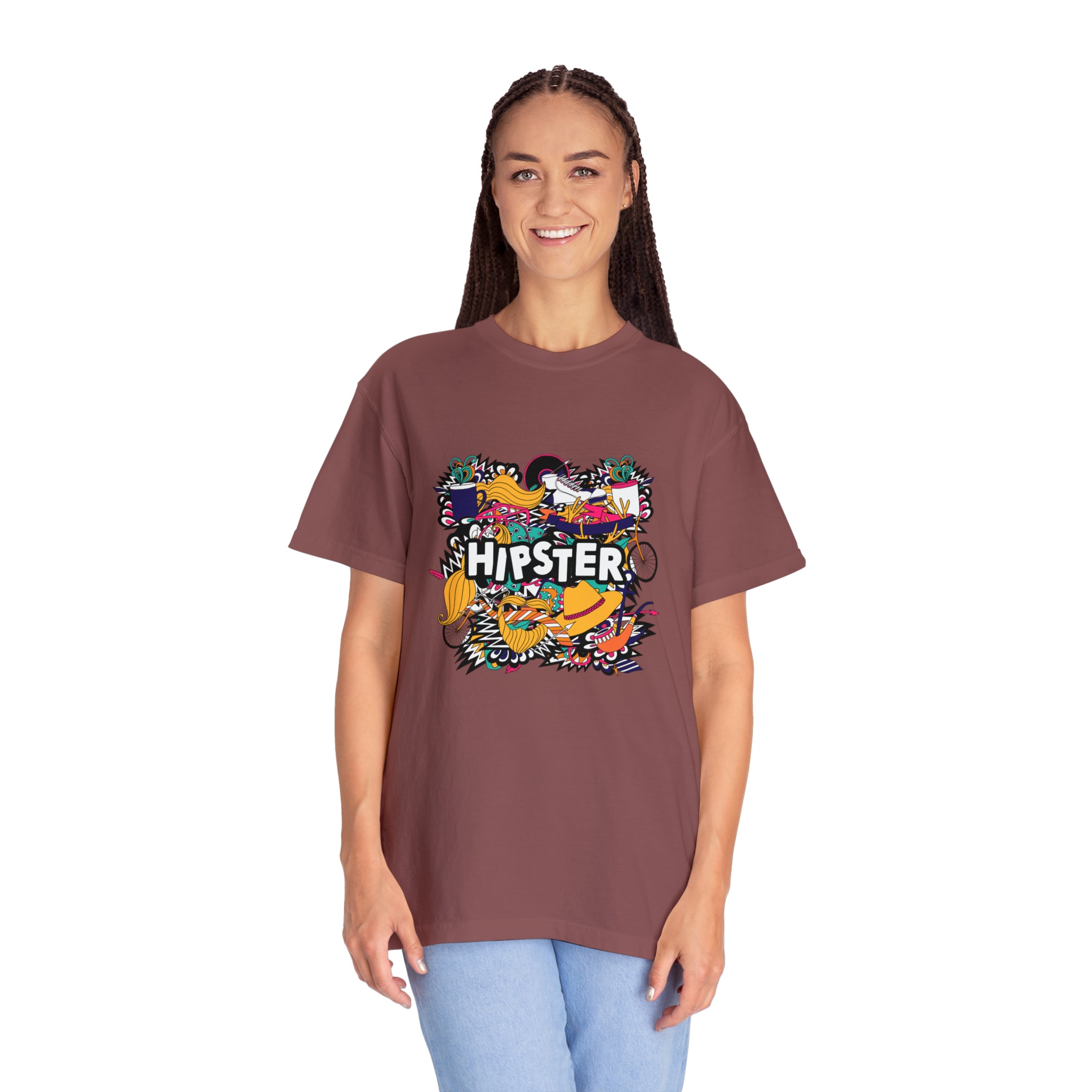 Graphic Garment-Dyed Unisex Tee