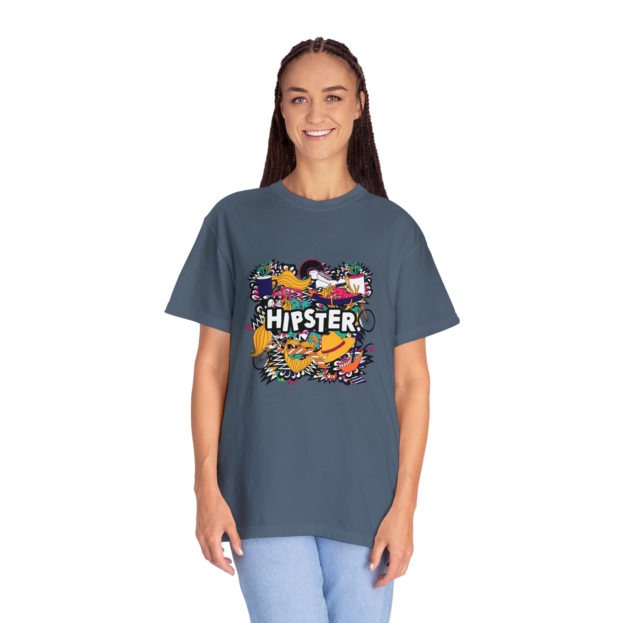 Graphic Garment-Dyed Unisex Tee