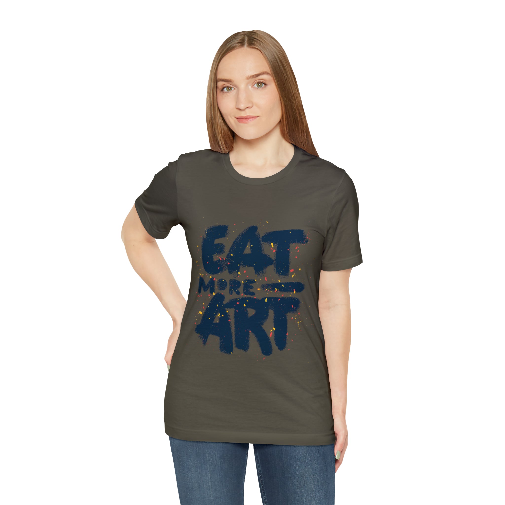 Eat More Art (Graphic) - Unisex T-Shirt