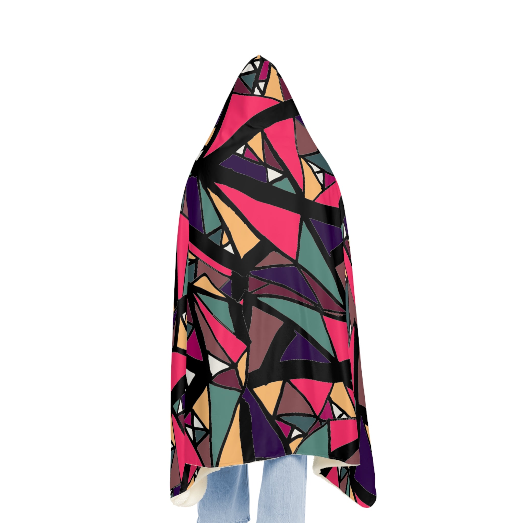 Abstract Pattern Snuggle Blanket