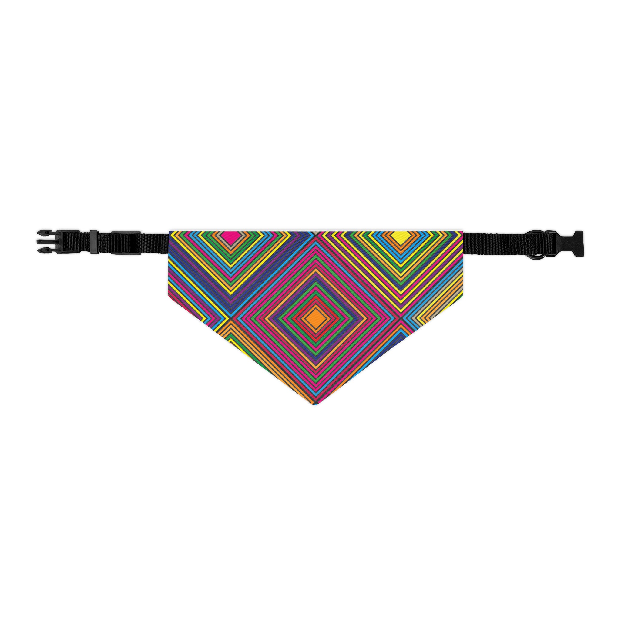 Pet Aztec Pattern Bandana Collar