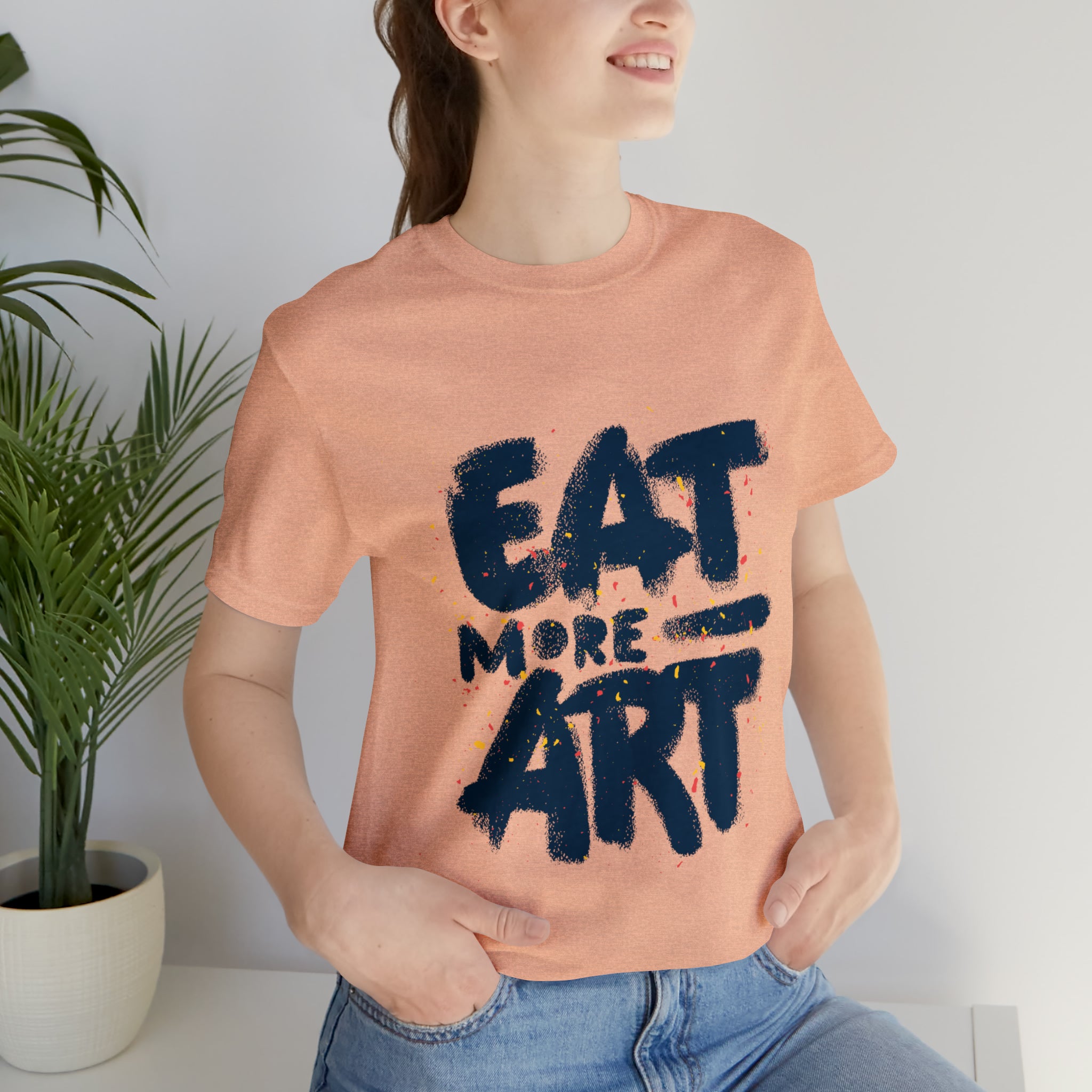 Eat More Art (Graphic) - Unisex T-Shirt