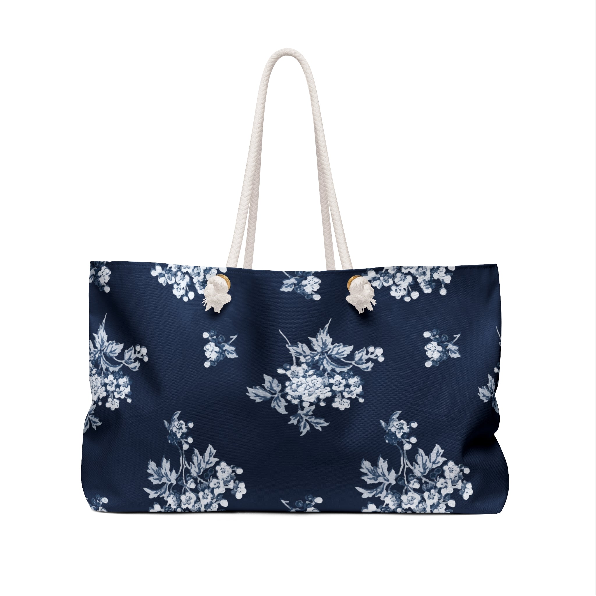 Holiday Season Floral Christmas Pattern (AOP) Weekender Bag