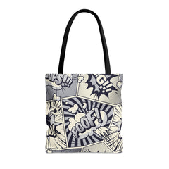 Retro Pattern (AOP) Tote Bag