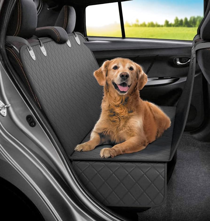 Rear Back Seat Cover Waterproof Car Pet Protector