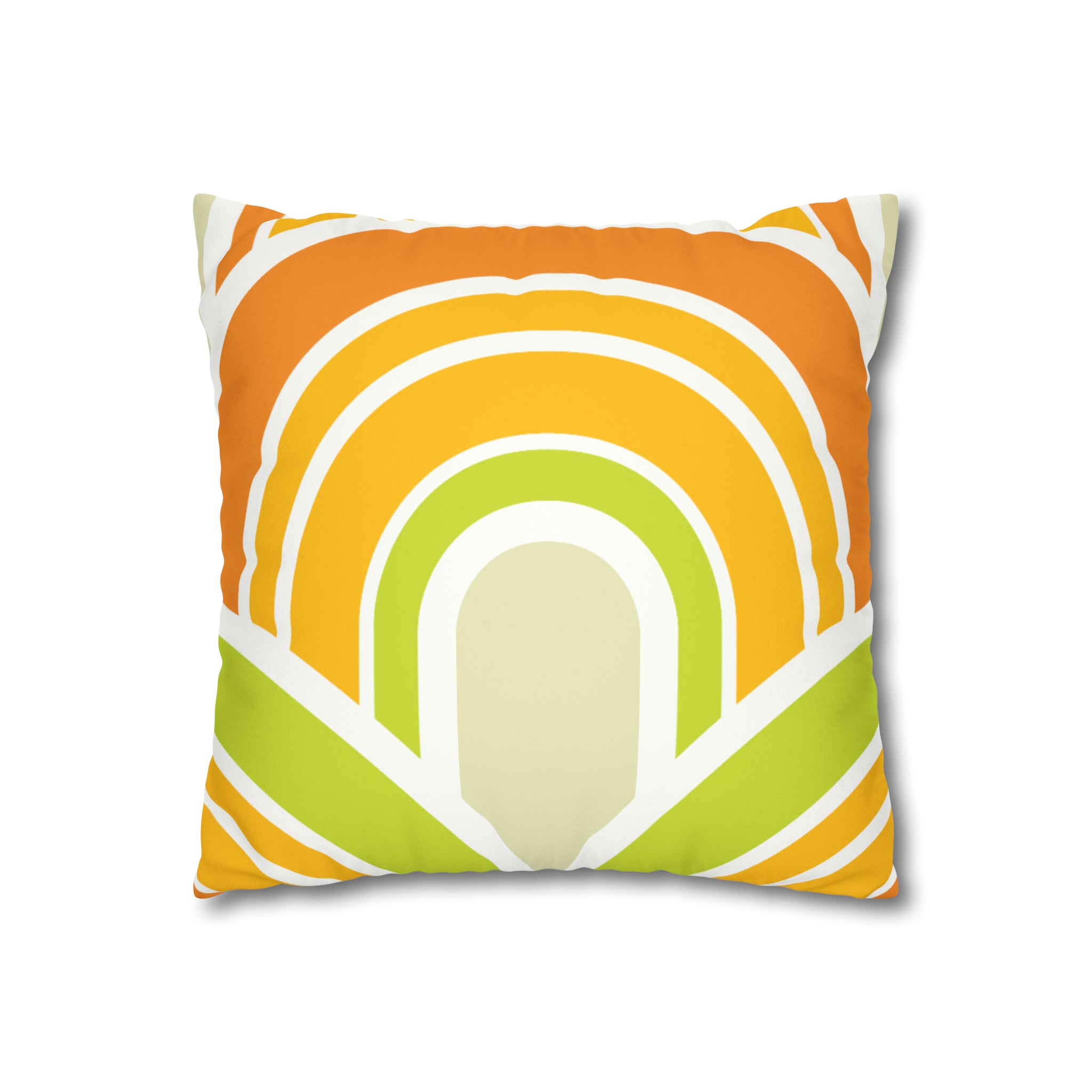 Retro Cushion - Faux Suede Square Pillow Case