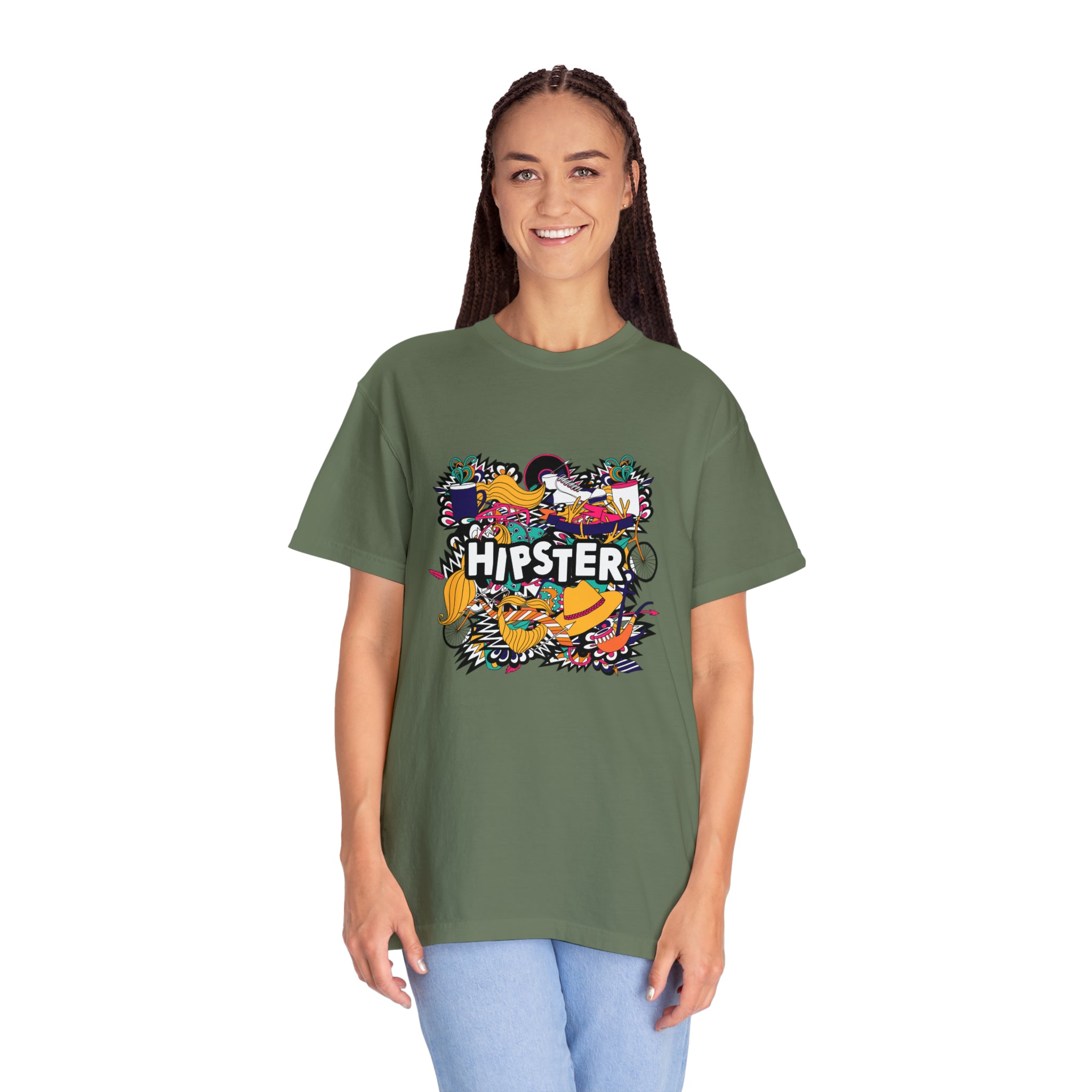 Graphic Garment-Dyed Unisex Tee