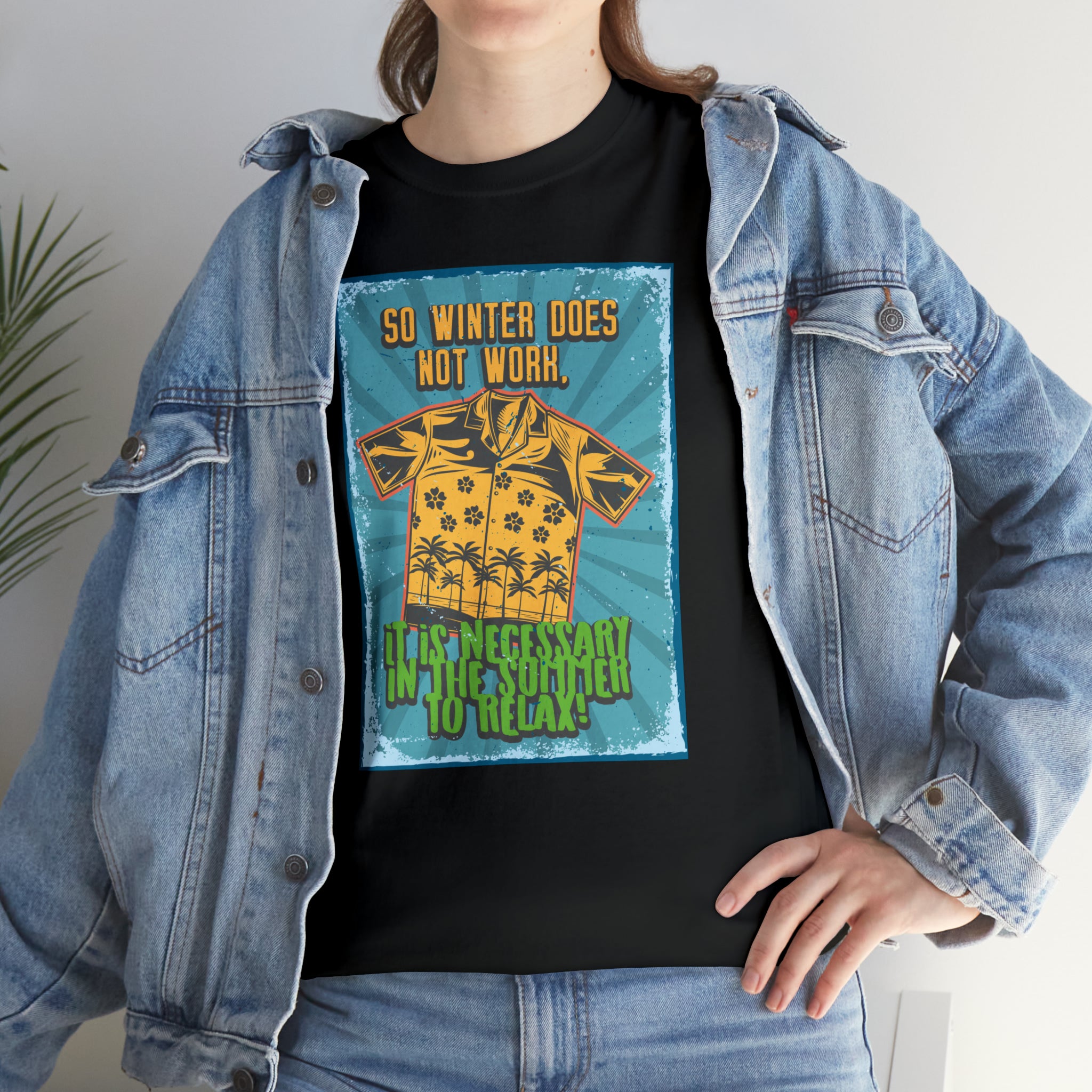 Relaxed Summer (Graphic) - Unisex T-Shirt