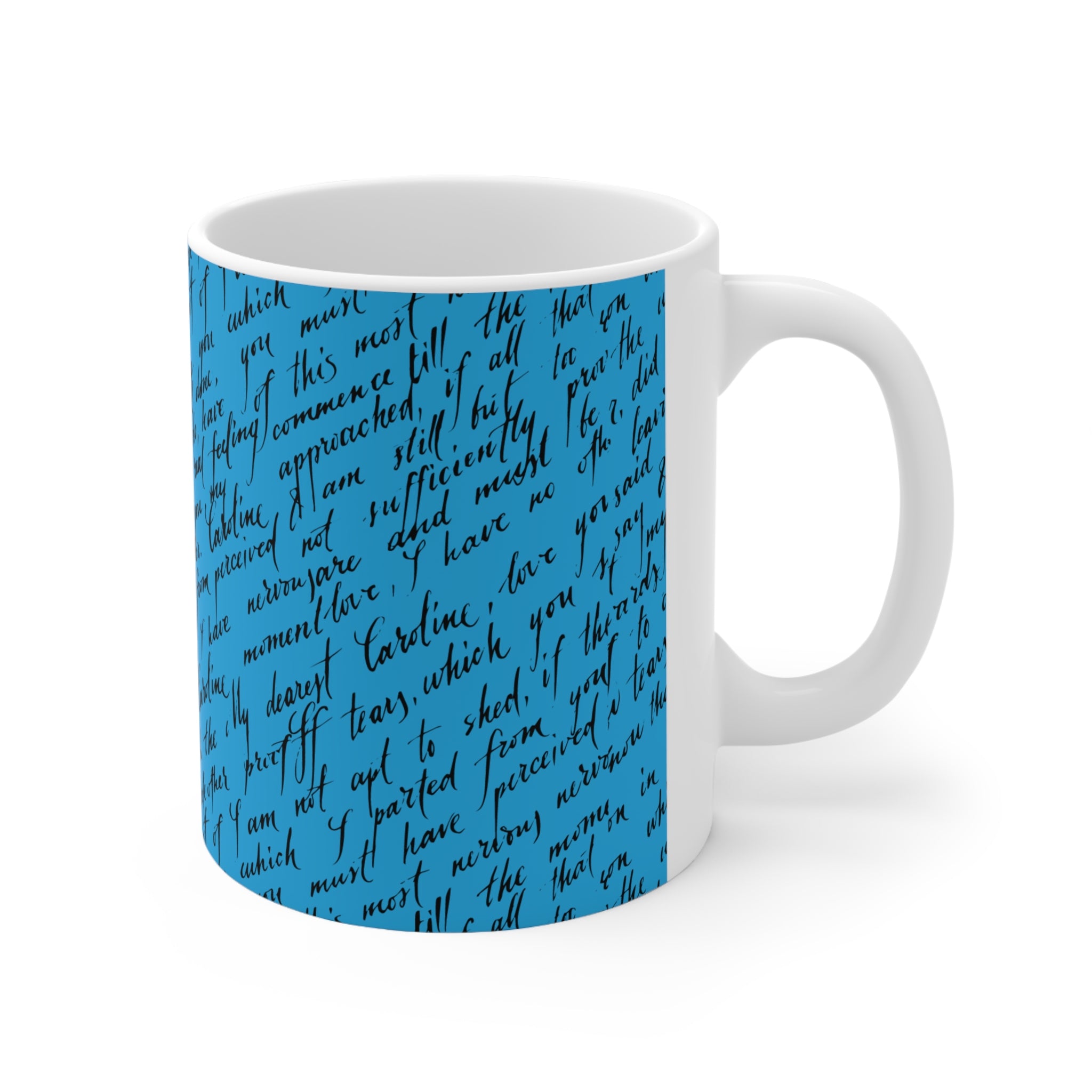 Love Letter Printed Mug - 11 OZ