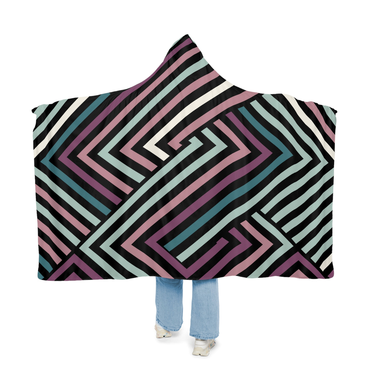 Abstract Pattern Snuggle Blanket