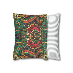 Retro Cushion - Spun Polyester Square Pillow Case