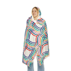 Abstract Pattern Snuggle Blanket