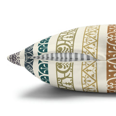 Aztec Pattern Cushion - Spun Polyester Square Pillow Case