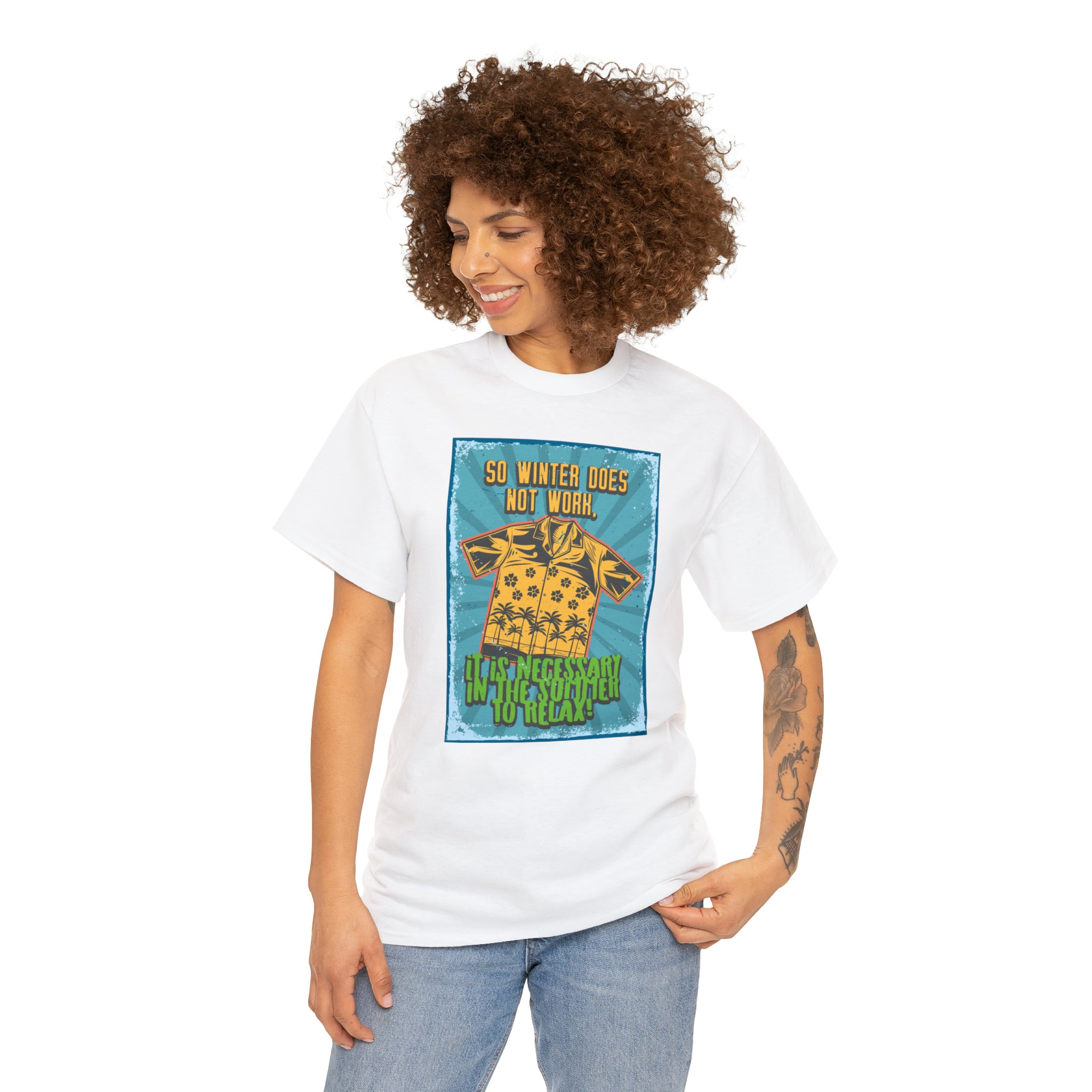 Relaxed Summer (Graphic) - Unisex T-Shirt