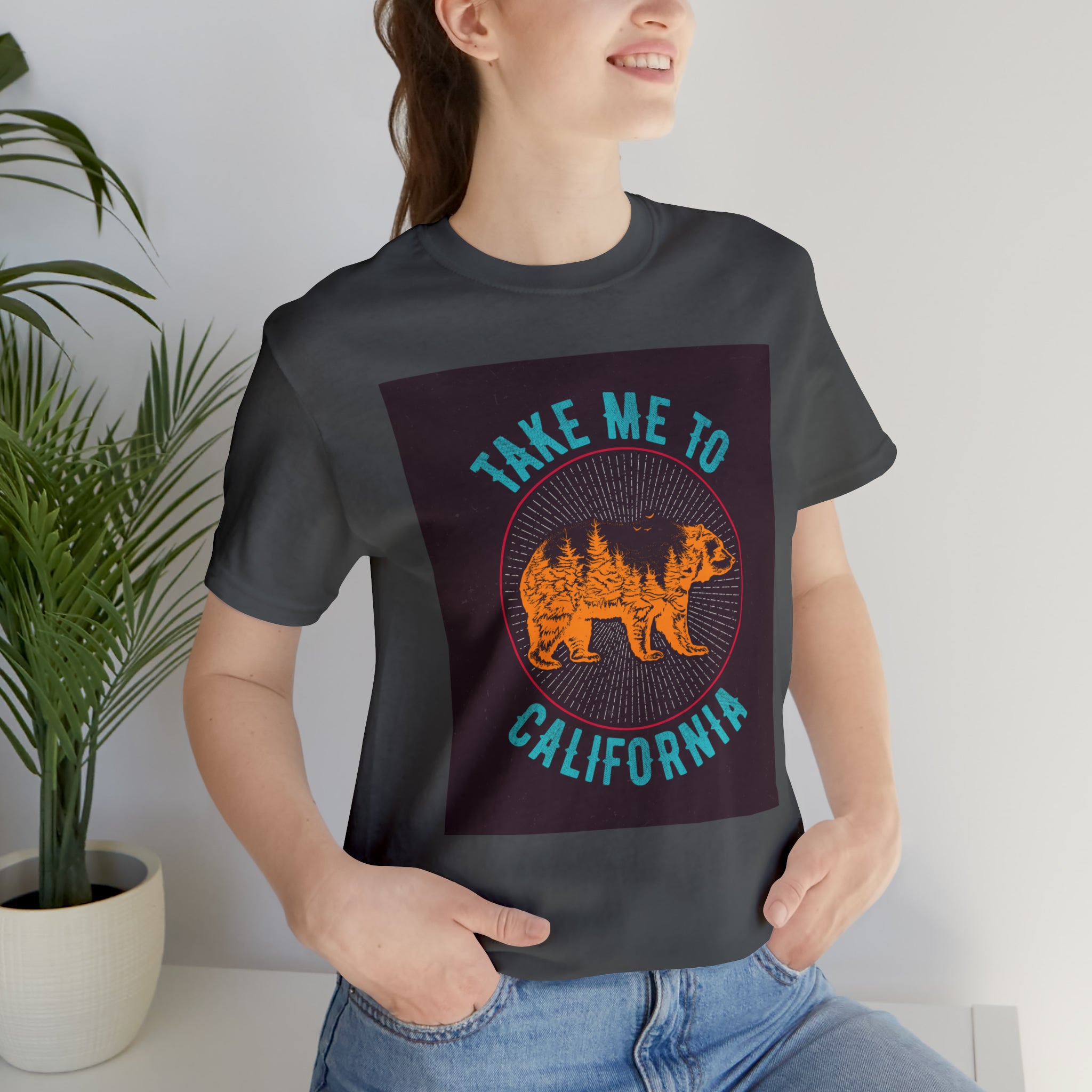 Take Me To California (Graphic) - Unisex T-Shirt