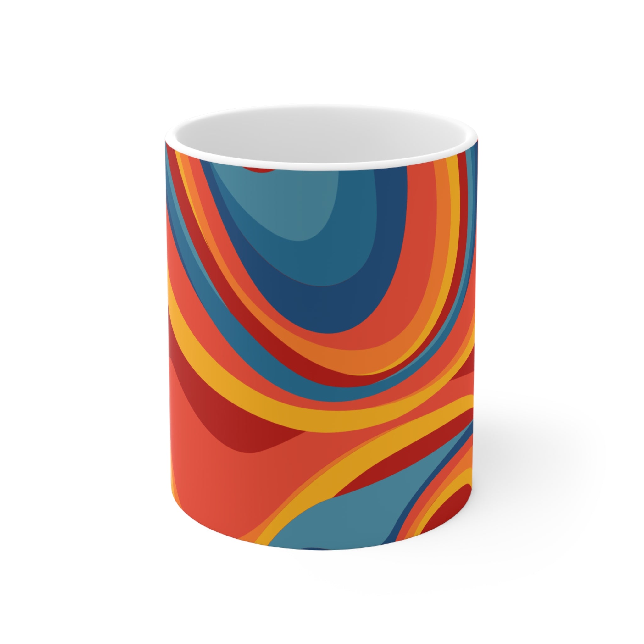 Psychedelic Retro (Printed) Mug - 11 OZ