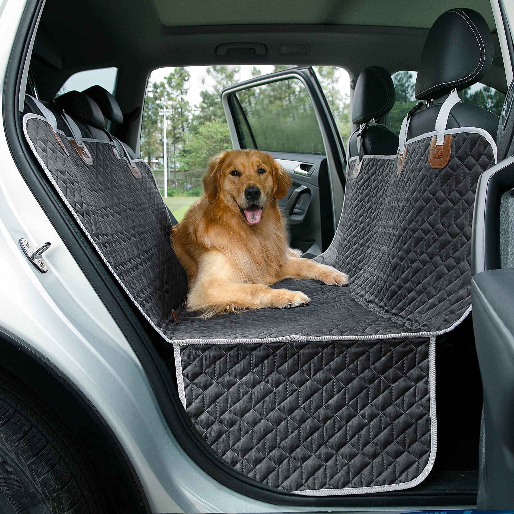 Rear Back Seat Cover Waterproof Car Pet Protector