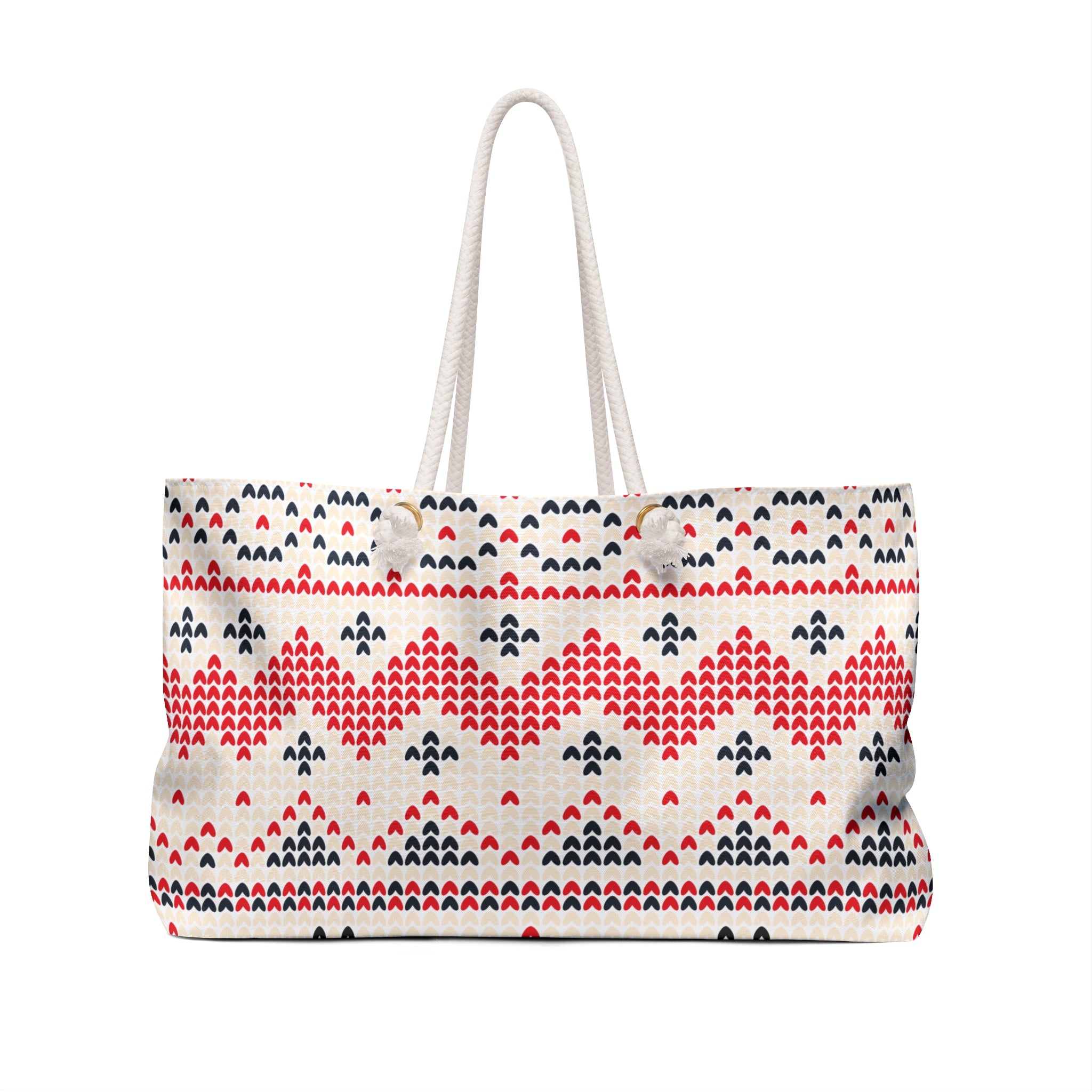 Christmas weekender bag tote