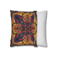 Truck Art Printed Cushion - Spun Polyester Square Pillow Case