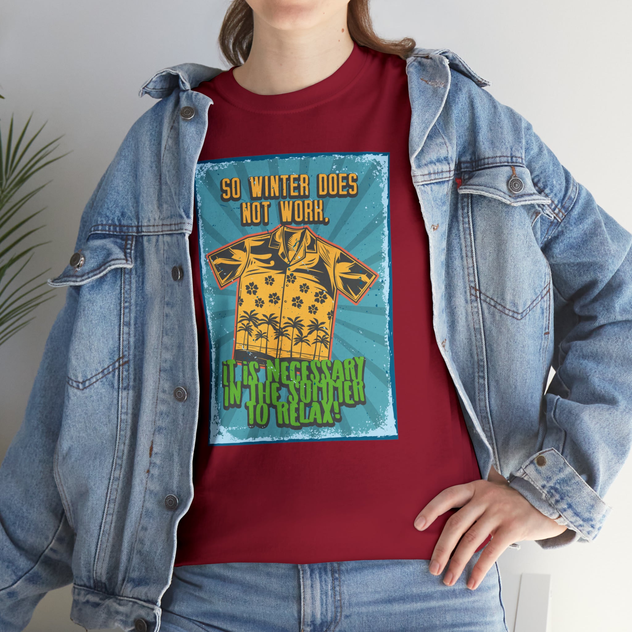 Relaxed Summer (Graphic) - Unisex T-Shirt