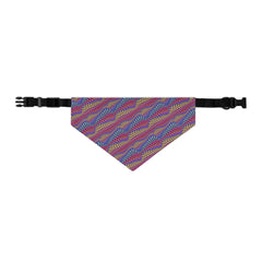 Pet Retro Pattern Bandana Collar