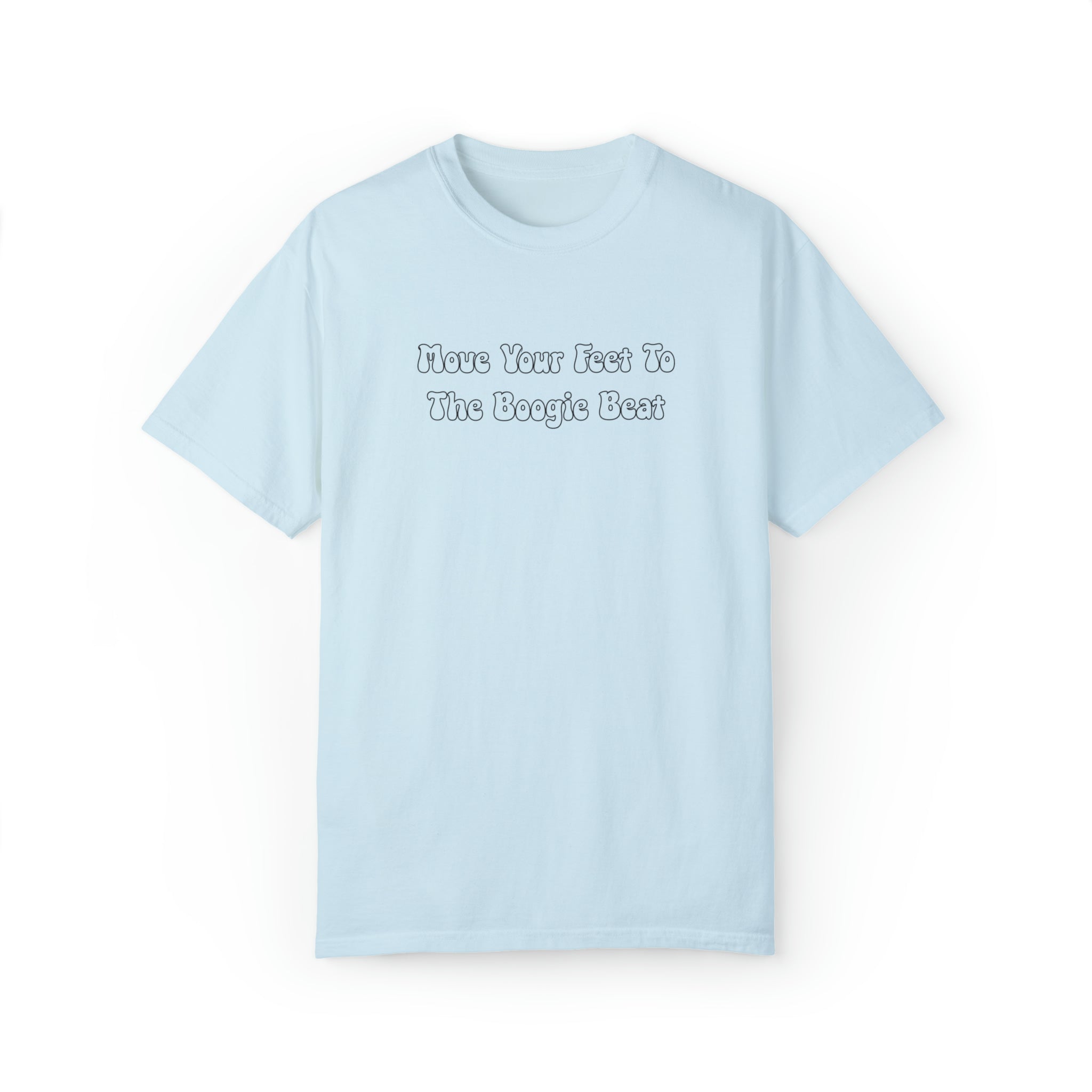 Slogan Garment-Dyed Unisex Tee