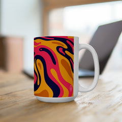 Psychedelic Mug - 15 OZ