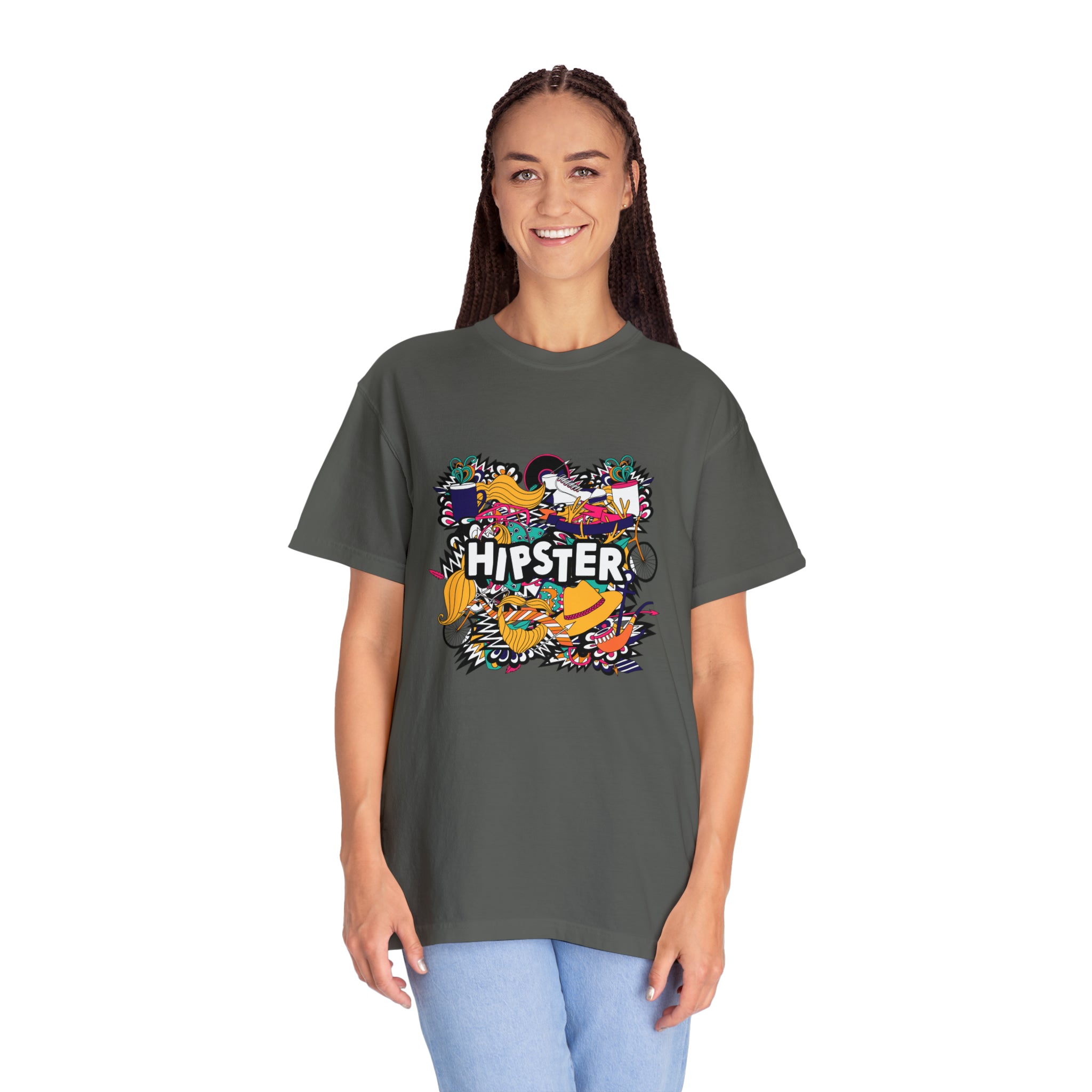 Graphic Garment-Dyed Unisex Tee